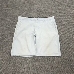 Nat Nast Shorts Mens 36 Blue Cotton Spandex Chino‎ Casual Luxury Style
